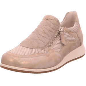 Gabor - 46.408 Sneakers - Beige Metallic - Suede - Dames