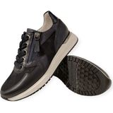 Gabor - 46.448 - Veterboots - Zwart - Leer