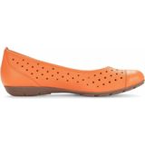 Gabor 44.169.25 - dames ballerina - oranje - maat 36 (EU) 3.5 (UK)