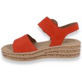Gabor Sandalen oranje Suede - Dames