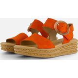 Gabor Sandalen oranje Suede - Dames