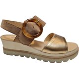 Gabor 645 62 dames sandalen sportief (4 5) metallic