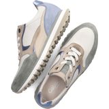 Gabor - 46.375 Sneakers - Oranje/Zilver - Leer