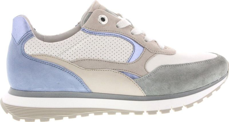 Gabor - 46.375 Sneakers - Oranje/Zilver - Leer