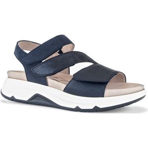 Gabor Plateausandalen voor dames, marine combi 66, 40 EU