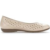 Gabor 24.169.22 - dames ballerina - beige - maat 40 (EU) 6.5 (UK)