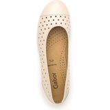 Gabor 24.169.22 - dames ballerina - beige - maat 40 (EU) 6.5 (UK)