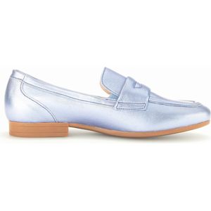 Gabor, Comfortabele dames loafers Blauw, Dames, Maat:38 EU
