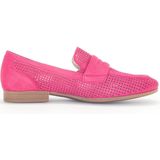 Gabor Instappers Dames - Instapschoenen / Damesschoenen - Suède - 22.424 - Fuchsia - Maat 37