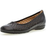 Gabor 24.169.27 - dames ballerina - zwart - maat 36 (EU) 3.5 (UK)