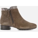 Gabor 680 3 Enkellaarsjes - Enkelboots met rits - Dames - Bruin