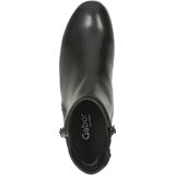 Gabor 718 Enkellaarsjes - Enkelboots met rits - Dames - Zwart