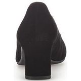 Gabor - Dames Pumps - Zwart - Suede - Rubber Zool