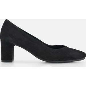 Gabor - Dames Pumps - Zwart - Suede - Rubber Zool