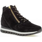 Gabor Veterboots zwart Suede - Dames
