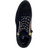 Gabor Veterboots zwart Suede - Dames