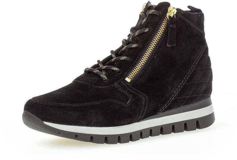 Dames Veterschoenen Gabor 455 Zwart