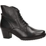 Gabor - Enkellaars - Zwart - Leer - Rubberen Loopzool