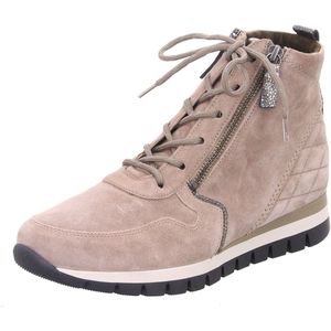 Gabor - Enkellaarzen - Bruin - Suede Leder - Verwisselbaar Voetbed