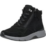Gabor - Rollingsoft Boot - Zwart - Suède - Rits