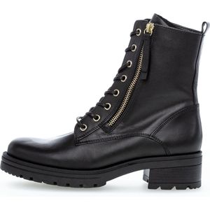 Gabor Veterboots met rits en verwisselbaar voetbed