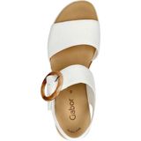 Gabor 550 2 Sandalen - Met Sleehak - Dames - Wit