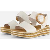 Gabor 550 2 Sandalen - Met Sleehak - Dames - Wit
