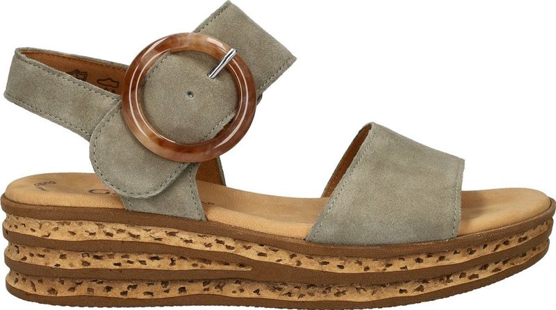 Gabor dames sandaal - Donkergroen