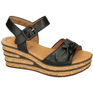 Gabor -Dames - zwart - sandalen - maat 41