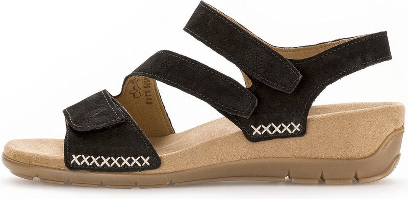 Gabor - 43.734.19 - Dames Sandaal - Grijs - Extra Lichte Buitenzoal