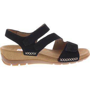 Gabor 734.1 Sandalen - Dames - Zwart - Maat 39