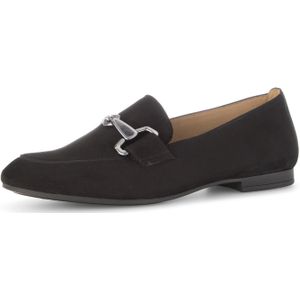 Gabor Instappers zwart Suede - Dames - Maat 41