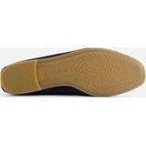 Gabor - Instappers - Blauw - Suede - Leer - Rubber Zool