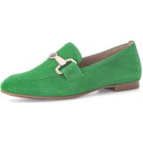 Gabor Instappers groen Suede - Dames - Maat 38