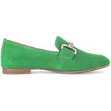 Gabor Instappers groen Suede - Dames - Maat 38