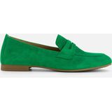 Gabor Instappers groen Suede