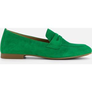 Gabor Instappers groen Suede - Dames - Maat 37