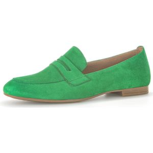 Gabor Instappers groen Suede