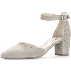 Gabor, Schoenen, Dames, Beige, 37 1/2 EU, Suède, Beige Suède Pumps