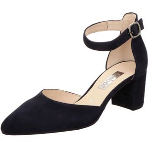 Gabor - Pump - Donkerblauw - Suède - Blokhak 5 cm