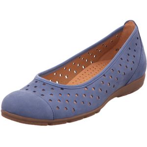 Gabor - 44.169.10 - Dames Ballerina - Blauw - Leer