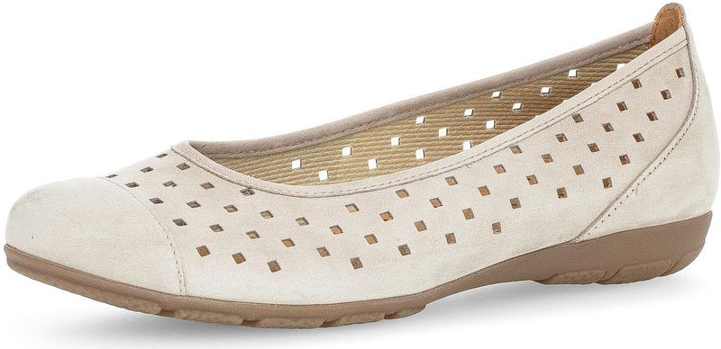 Gabor - 44.169.12 - Ballerina - Zwart - Leer