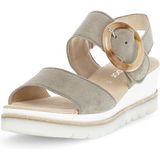 Gabor - Sandalen - Beige - Suède