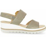 Gabor - Sandalen - Beige - Suède