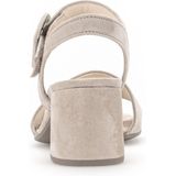 Gabor Best Fitting Beige Sandaal Met Hakje