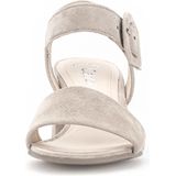 Gabor Best Fitting Beige Sandaal Met Hakje