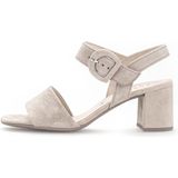 Gabor Best Fitting Beige Sandaal Met Hakje