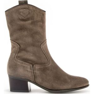 Gabor 681.2 Enkellaarsjes - Enkelboots met rits - Dames - Taupe - Maat 40,5