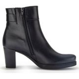 Gabor 083 Enkellaarsjes - Enkelboots met rits - Dames - Zwart - Maat 42,5