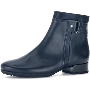 Gabor DAMES Enkellaarzen, Vrouwen Enkellaarsjes,laarzen,halve laarzen,bootie,enkelhoog,rits,Blauw (midnight) / 56,40.5 EU / 7 UK